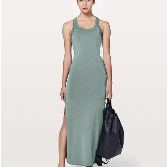 Nwt lululemon refresh & revitalize Dress juniper - Picture 5 of 6